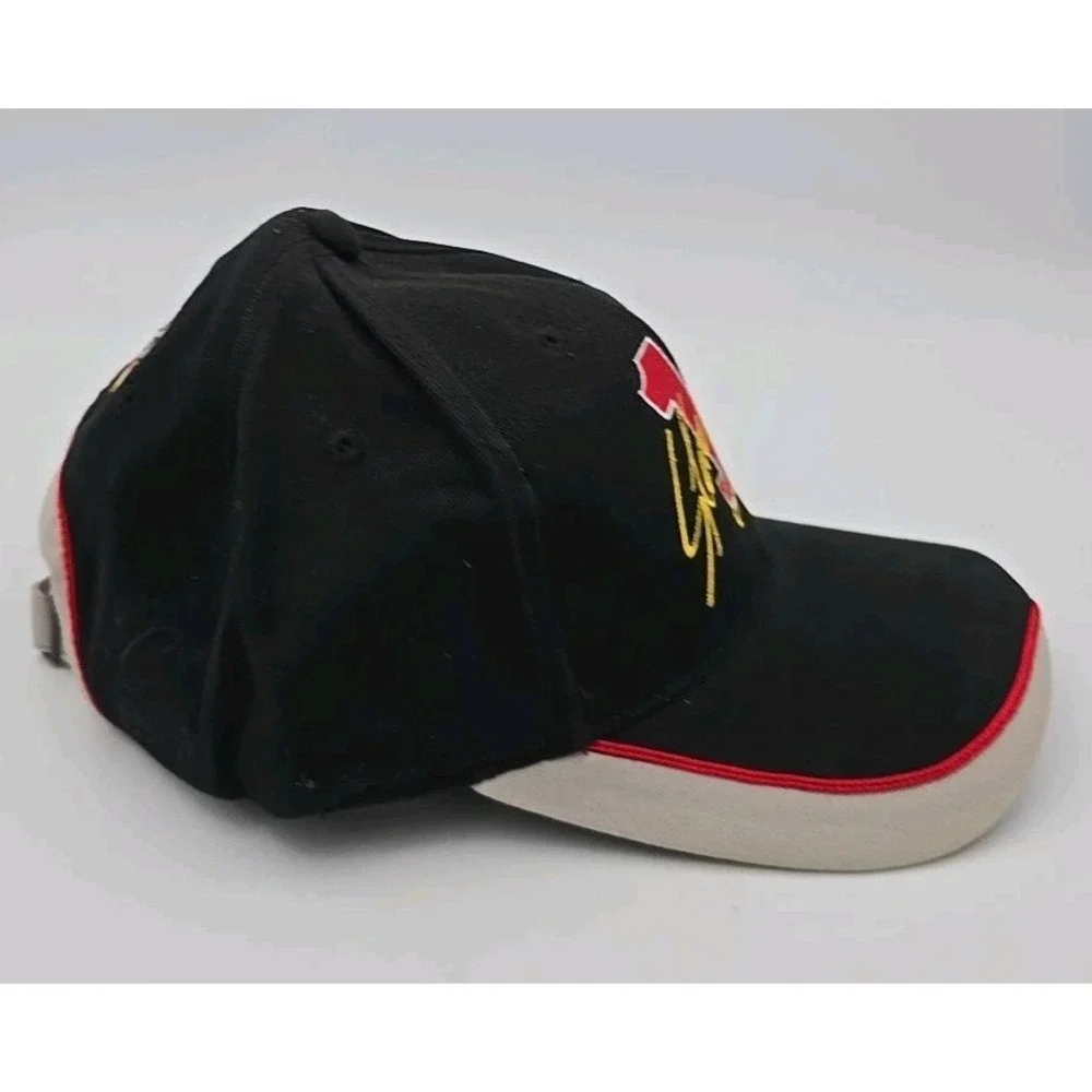 Nascar Steve Park #1 Pennzoil Racing Hat Cap Black Adjustable Strapback
